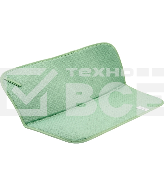 Коврик для сушки посуды РЫЖИЙ КОТ Skandi зеленый 45х35 см