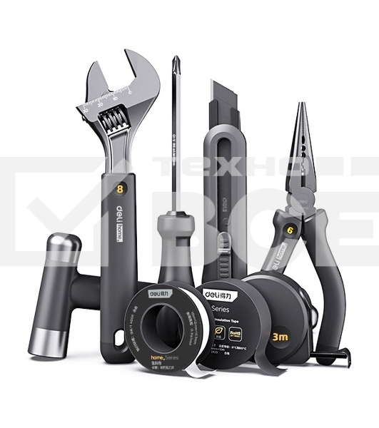 Набор ручного инструмента Home Series Deli HT0008 8 предметов