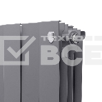 Радиатор биметаллический Royal Thermo PianoForte 500 Серебристый - 4 секц., фото4