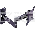 Кронштейн Arm media MARS-2 черный, 10'-32', наклонно-поворотный от стены 44-282мм VESA 100х100мм, до 20 кг, настенный, фото 1