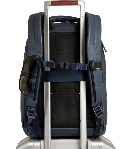 Рюкзак мужской Piquadro Solm CA7022S141/AV серо-голубой кожа
