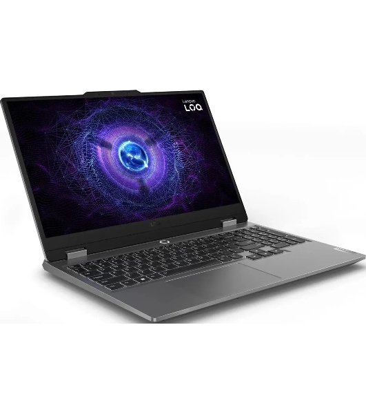 Ноутбук 15.6' Lenovo LOQ Core i5-13450HX/16Gb/SSD512Gb/RTX4050/FHD/NoOS/Grey 83DV01CGRK