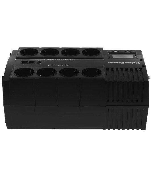 Источник бесперебойного питания CyberPower BR700ELCD 700 ВА/420 Вт/8 х CEE 7 (евророзетка)