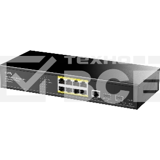 Коммутатор Cudy GS2008PS2 (L2) 8x1Гбит/с 2SFP 8PoE+ 120W управляемый