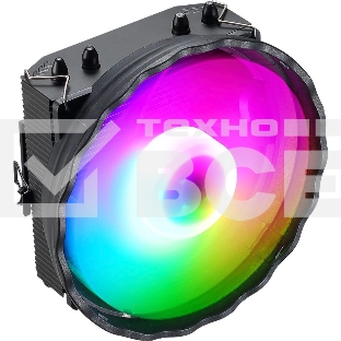 Устройство охлаждения(кулер) Aerocool / Formula Astral Plus FRPW 4P RGB черный 2100rpm 34dB 4-pin 150W 98мм