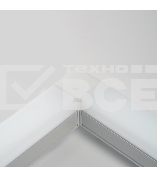 Светильник светодиодный Feron AL4020 ДПО-36вт 6500К 3600Лм линейный рассеиватель матовый в алюминиевом корпусе белый