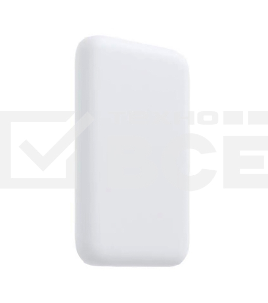 Портативное беспроводное зарядное устройство Power Bank (аккумуляторная батарея) 5000 mAh, MagSafe, белый Rexant