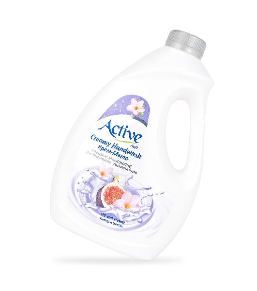 Жидкое крем-мыло Active с витамином B5 Инжир, 2000 мл, Purple (511801646)
