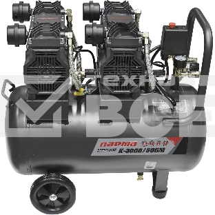 Компрессор поршневой Парма БМ K-3000/50БМ масляный 474л/мин 50л 3000Вт серый/черный