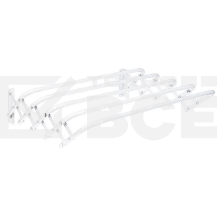 Сушилка для белья НИКА СН60/Б настенная, белый