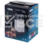 Чайник электрический BBK EK1709P черный/белый, фото4