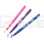 Фломастеры Silwerhof Create 10мм 169мм кисть, вентилируемый колпачок, 12 цветов, пакет с европодвесом, фото4