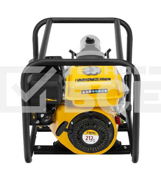Мотопомпа бензиновая для грязной воды Denzel PX-80D7, 7 л.с., 3