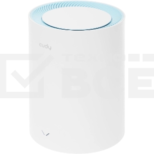 Бесшовный Mesh роутер Cudy M1200(1-Pack) AC1200 10/100BASE-TX белый
