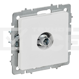 Розетка телевизионная оконечная IEK BRITE РТВ11-0-БрАБ а/б
