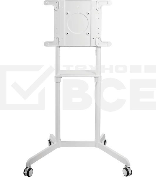Стойка для телевизора Cactus CS-ST1146WT белый, 37'-70' макс. 70 кг, напольный, мобильный