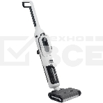 Пылесос вертикальный моющий Haier HWND Q1 белый/черный, питание от аккумулятора, 150 Вт, уборка сухая/влажная, пылесборник 0.4 л, фото2