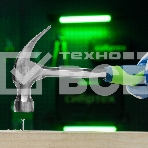 Молоток-гвоздодер Сибртех металлическая трубчатая обрезиненная рукоятка, вес 450 гр., боек 27 мм, фото6