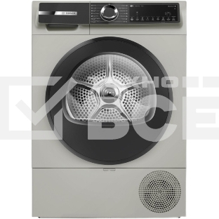 Сушильная машина с тепловым насосом Bosch WQK2521XME Serie 6, макс.загрузка - 10 кг, Класс энергоэфф-ти: A++, LED-дисплей с текстовой информацией. 15 автопрограмм сушки,Easy Clean with A++,габариты: 842x598x613 mm, серебристый