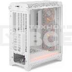 Корпус Fractal Design Meshify 3 XL White Ambience Pro RGB TG Clear Tint, Midi-Tower, белый, 3 x 140 мм, фото2