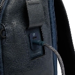 Рюкзак мужской Piquadro Solm CA7023S141BM/AV серо-голубой кожа, фото3