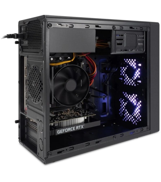 Компьютер IRU Tactio 310H6SEA MT i5 12400F (2.5) 16Gb SSD512Gb RTX 3050 6Gb FreeDOS GbitEth 500W черный (RUS) (2113794)
