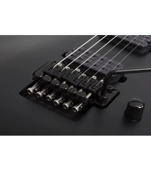 Электрогитара SCHECTER DAMIEN-6 FR - электрогитара 6-струнная, Satin Black (SBK)