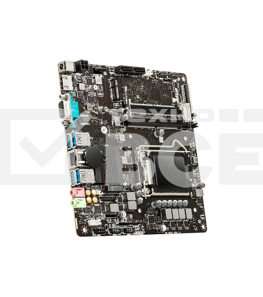 Материнская плата MSI H510TI-S09, LGA 1200, Intel H510, 2xSO-DIMM DDR4, 2xSATA, 1xM.2, 1xHDMI, 1x1Gb LAN, 4xUSB-A 3.2 Gen 1, 2x3.5мм, 5.1, Mini-ITX