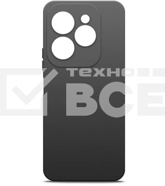 Чехол (клип-кейс) BoraSCO для Infinix Hot 40 Pro черный