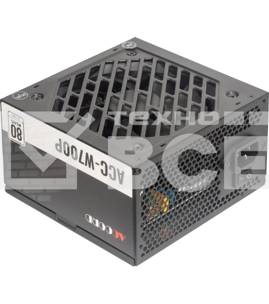Блок питания Accord  ACC-W700P, 700Вт, 80 PLUS WHITE, 120мм, черный