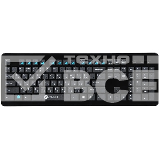Клавиатура Oklick 870S беспроводная, USB, Радиоканал, черный