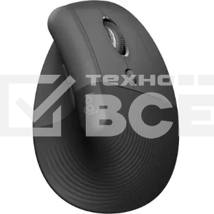 Мышь беспроводная Logitech Lift графитовый, 4000 dpi, радиоканал, Bluetooth, USB, кнопки - 6