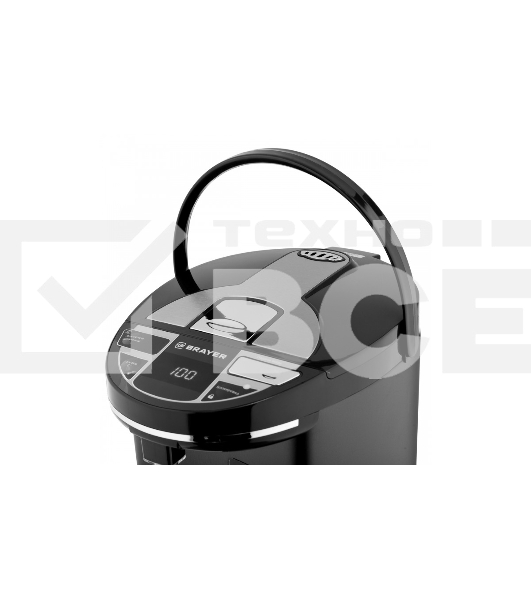 Термопот BRAYER BR1091, 1450 Вт, 5,5 л, 2 спос.подач.воды, LCD-дисп, поддерж.темпер,блокировка