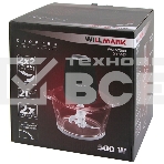 Измельчитель Willmark WMC-7088 (500Вт., стекл. чаша 2л., двойн. лезвия., рез. основание) черный, фото2