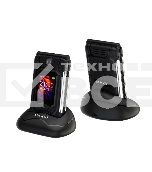 Мобильный телефон Maxvi E10ds черный