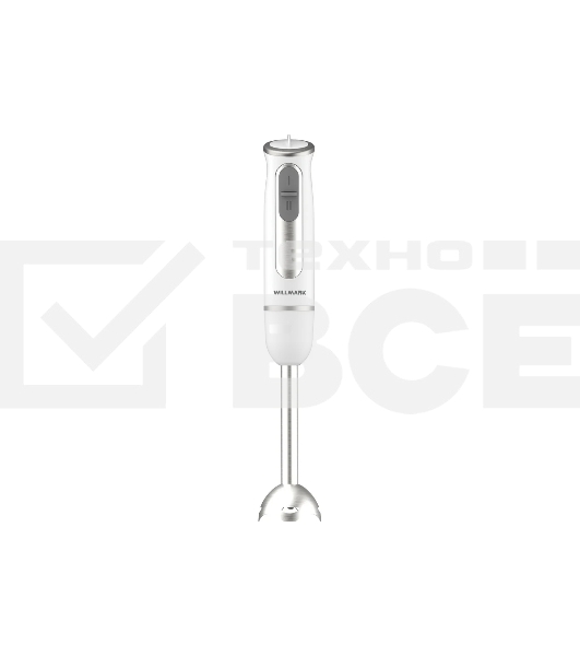 Блендер погружной Willmark WHB-1170WS белый, soft touch, 700 Вт