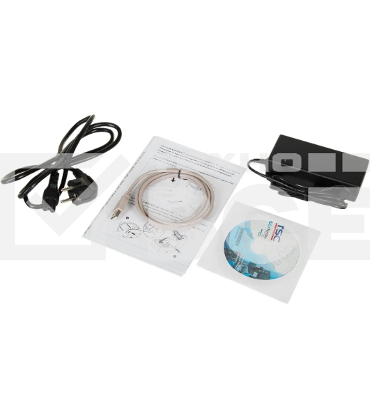 Принтер этикеток TSC TC200 прямая термопечать, 203 dpi, 152 мм/сек, Ethernet, RS-232, USB, чёрный