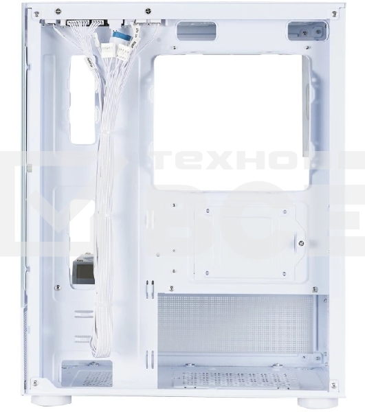 Корпус 1STPLAYER MIKU Mi2-A ARGB White / mATX / 3x120mm ARGB fans / Mi2-A-WH-2FC7R-W-1FC7-W