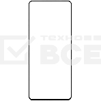 Защитное стекло для экрана Redline черный для Infinix Note 40 2.5D 1шт. (УТ000038580), фото 1