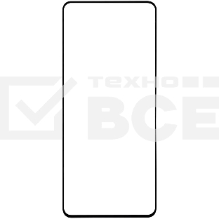 Защитное стекло для экрана Redline черный для Infinix Note 40 2.5D 1шт. (УТ000038580)