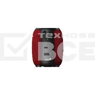 Портативная колонка Genius SP-915BT /1200 мАч/5 Вт/Bluetooth 5.3/до 6 ч.воспроизведения/USB-C/красный (31730052403)