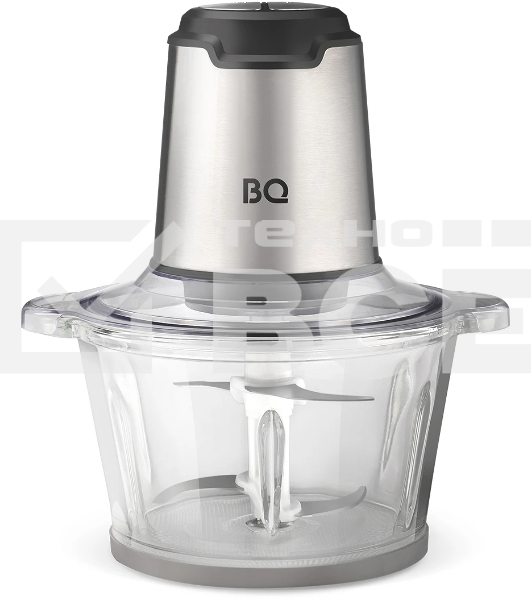 Измельчитель BQ CH2003 Black-Steel. Мощность:600 Вт Стеклянная чаша 2л