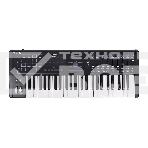 Клавиатура MIDI [230621] Arturia [KeyLab mkII 49 Black] 49 клавиш, чувствительных к силе нажатия с послекасанием, 16 пэдов с RGB-подсветкой, 9 фейдеров, 9 поворотных регуляторов, входы для педалей экспрессии и сустейна, 4 выхода CV/Gate, MIDI, USB, фото 1