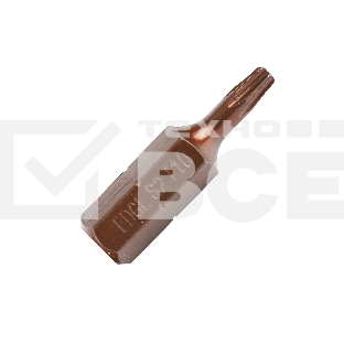 Бита EDGE by PATRIOT T10, сталь S2, длина 25 мм, 2шт в блистере