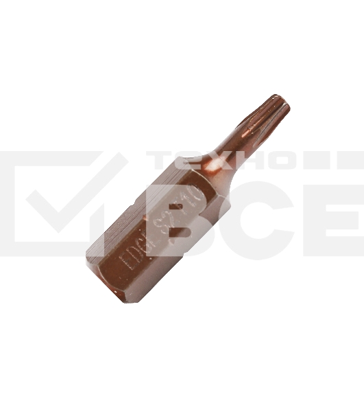 Бита EDGE by PATRIOT T10, сталь S2, длина 25 мм, 2шт в блистере
