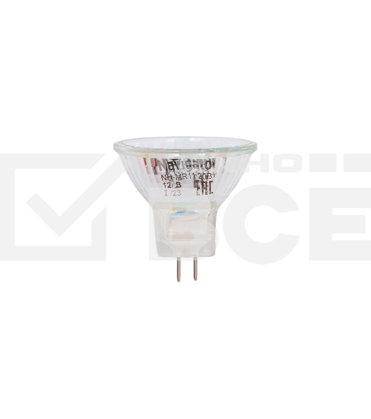 Лампа галогенная Navigator MR11 20Вт 12В 2000h