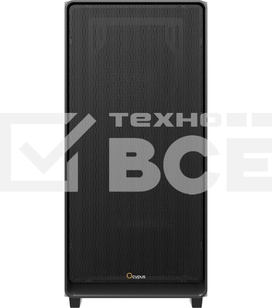 Компьютерный корпус Ocypus Gaммa C60 BK ATX/win/black/no PSU/Tempered Glass