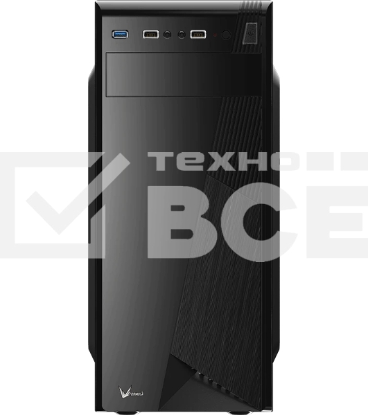 Компьютерный корпус Aerocool/Formula CS-1101 черный без БП ATX 2x120мм 1x140мм 2xUSB 2.0 1xUSB 3.0 audio