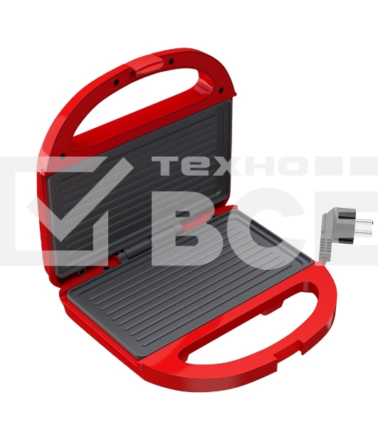 Гриль электрический Maxvi SM702P красный