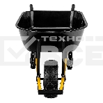 Тачка строительная Denzel усиленная, объем 140 л, 230 кг, колесо 15х6.00-6, фото2